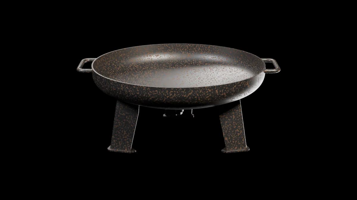 Feuerschale 650 mm – Frontansicht